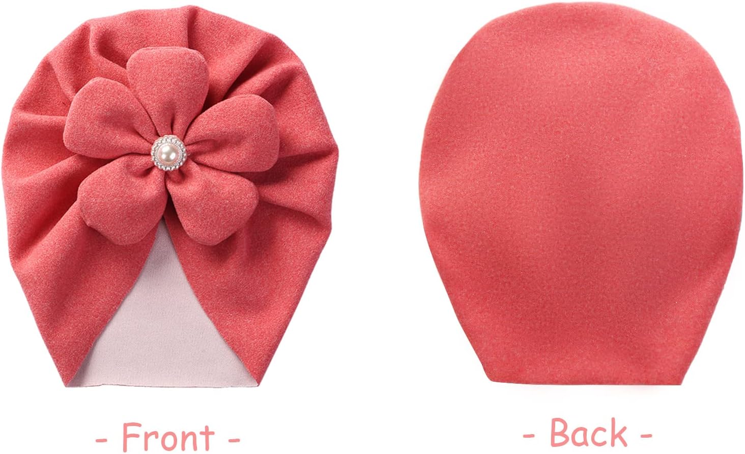 Newborn Baby Hat Infant Girls Big Bow Knit Headbands Head Wrap Oversized Bow Beanie