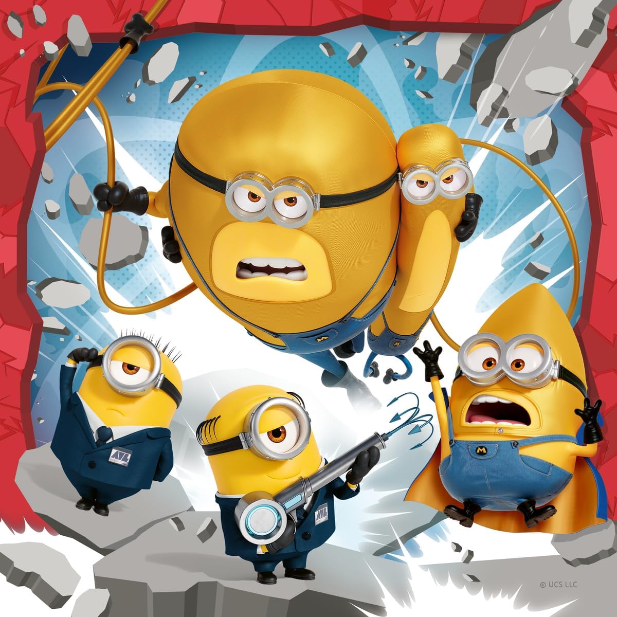 Ravensburger Despicable Me 4: Minions 3x49 Piece Jigsaw Puzzle Set for Kids - Screen-Free Activity Boosts Concentration and Focus