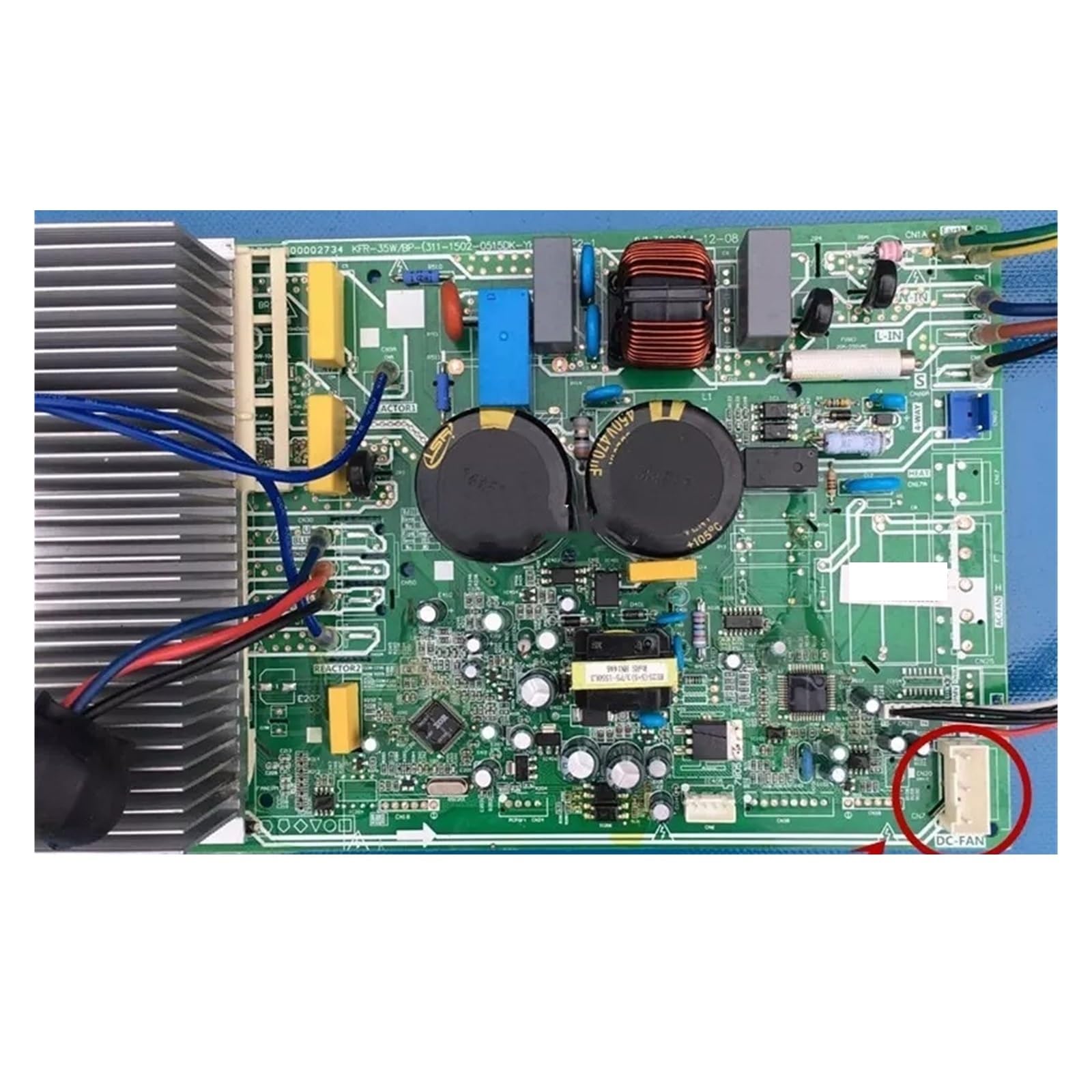 Variable Frequency Air Conditioner Motherboard,Compatible For Midea，KFR-35W/BP - (311-1502-0515DK-YH) D.13. WP2-1 External Machine(B)