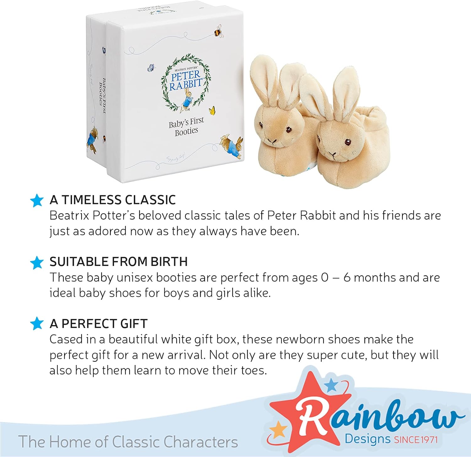 Peter Rabbit - Baby's First Booties