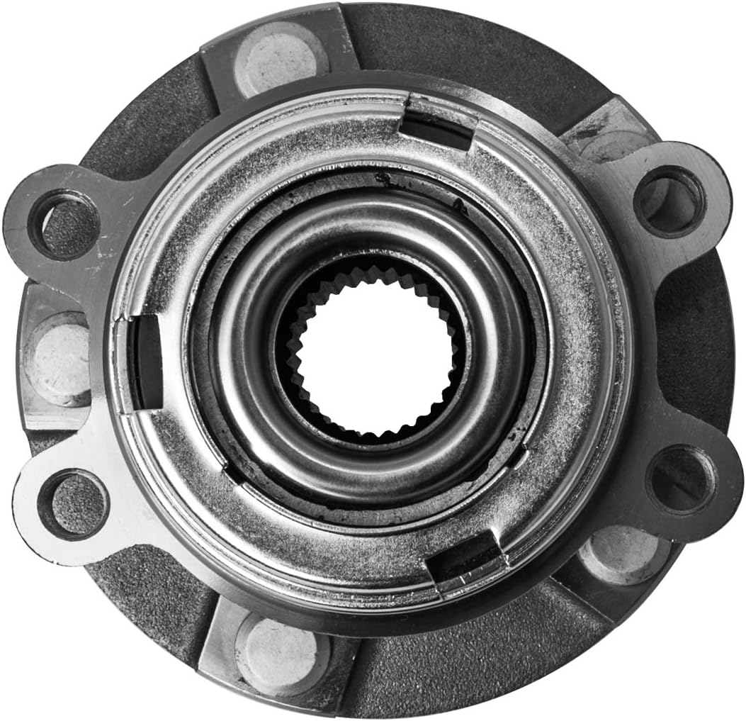 AUQDD 513294 Front Wheel Hub and Bearing Assembly (29 Spline Quantity,5 Lug Hub) Compatible with 2007-2012 Ni-ssan Altima w/2.5L, 2003-2007 Murano, 2004-2009 Quest # 40202ZX00A 513310