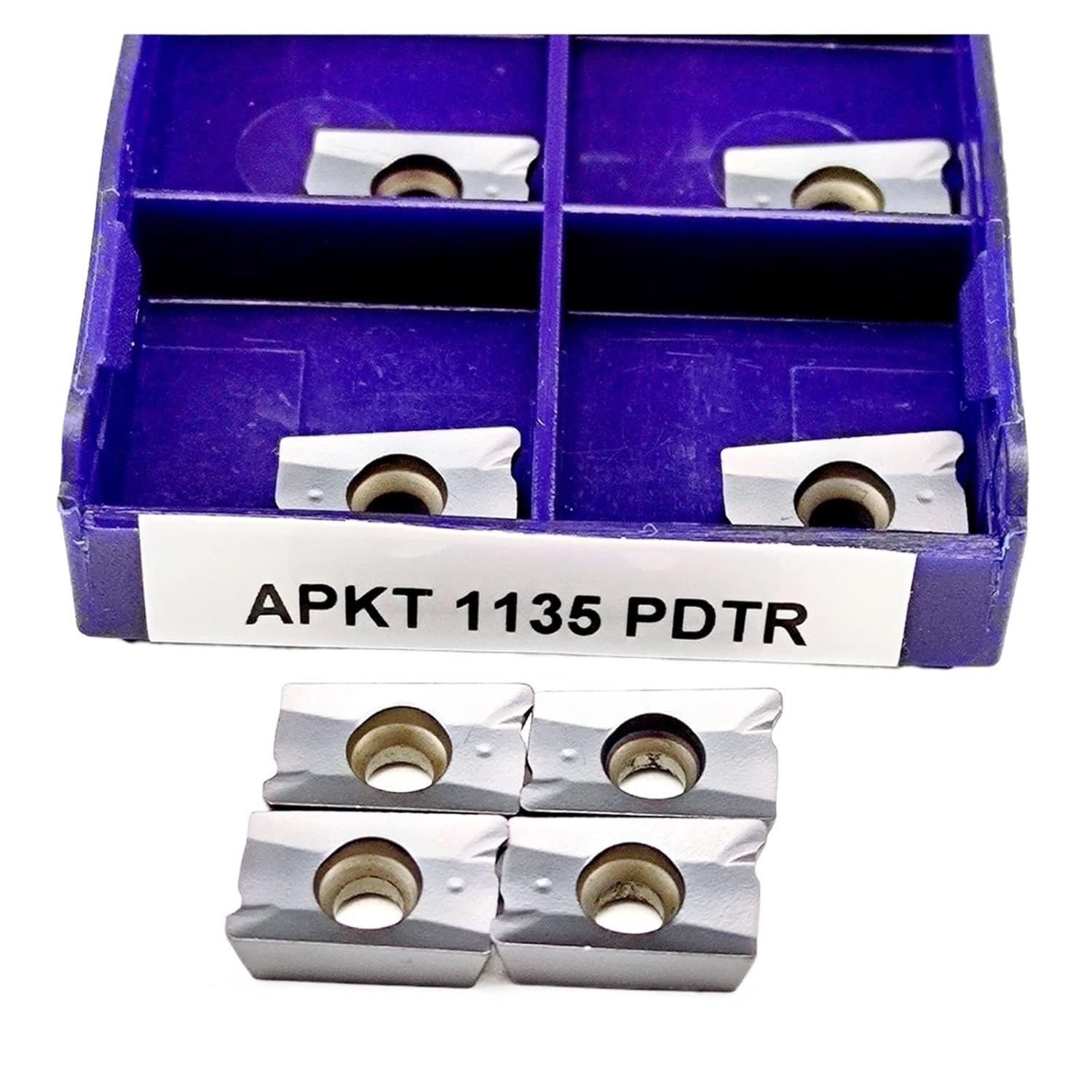 Indexable Carbide Lathe Tool 10PCS Cutter Turning Carbide Blade APKT1135 PDTR LT30 Cutting Fittings Tool CNC Lathe Milling