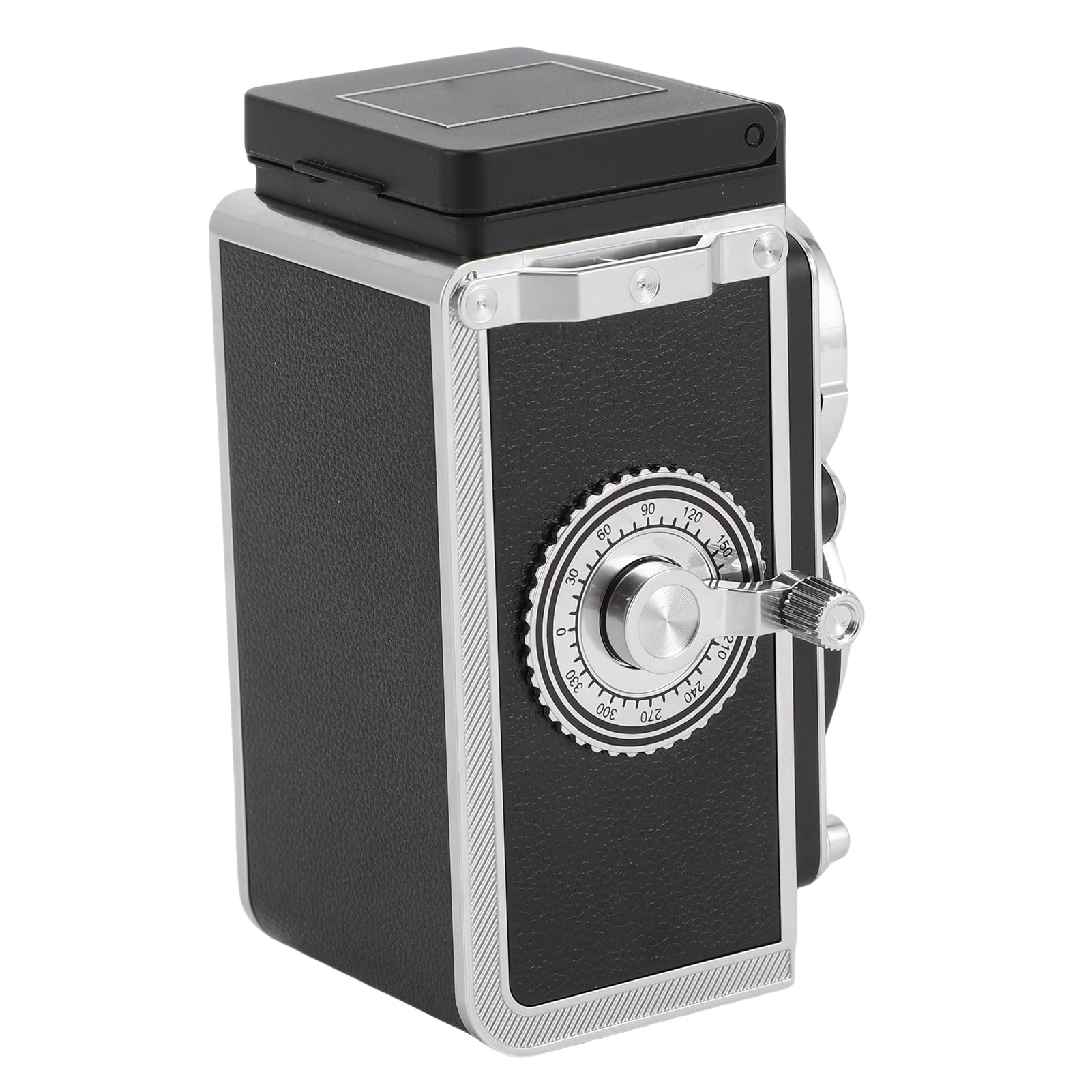 Alomejor Mini Cámara Digital Retro 12 MP 1080P HD Estilo Vintage de Doble