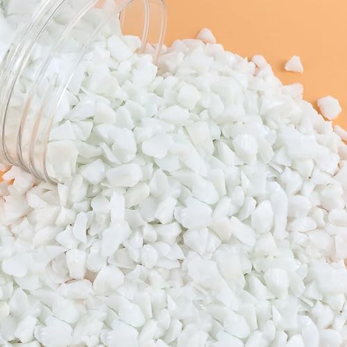 Vidrio de fuego triturado para manualidades, piedra de grava de vidrio templado, vidrio roto, chips de gemas de fuego para manualidades, arte de