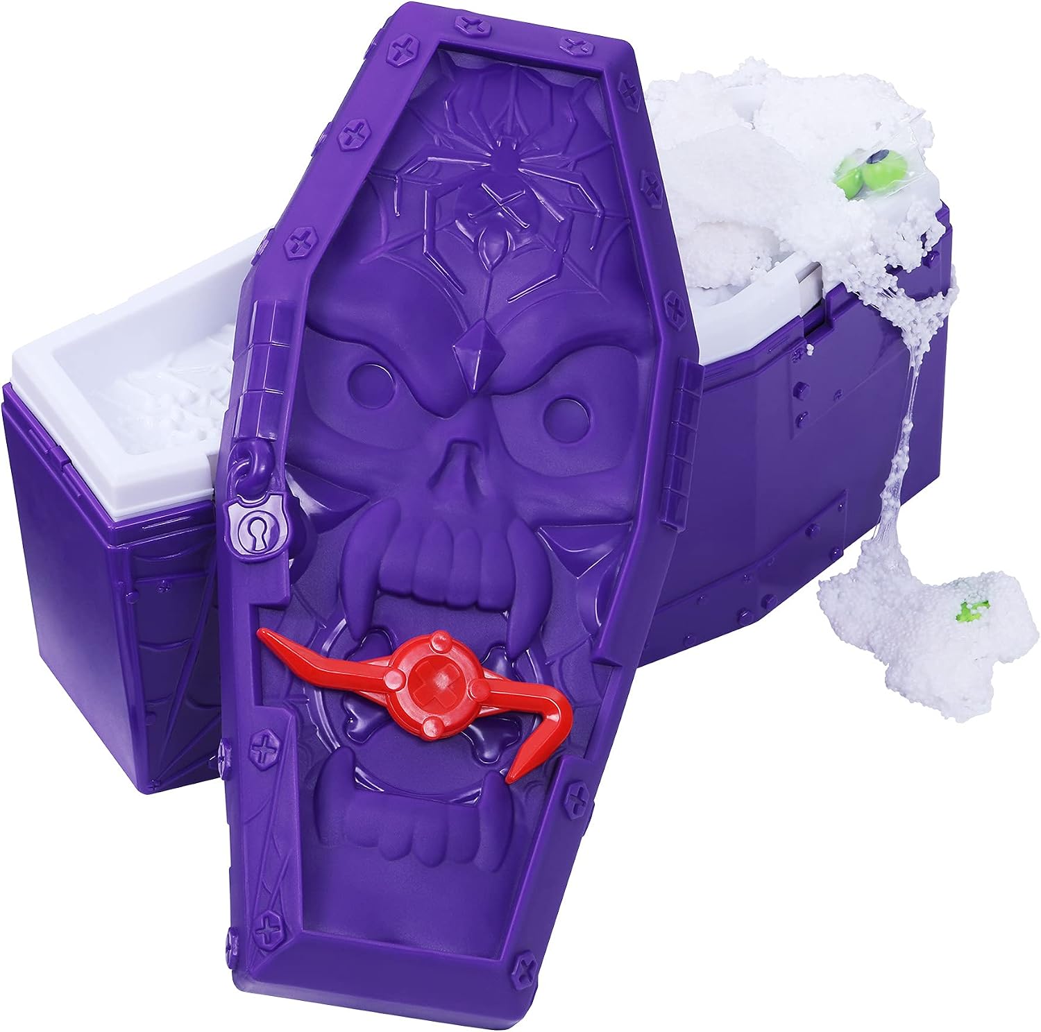 Treasure X Monsters Gold Single Pack Unboxing Toy with Slime and Spider Web Compound 13 Levels of Adventure Will You find Real Gold Treasure