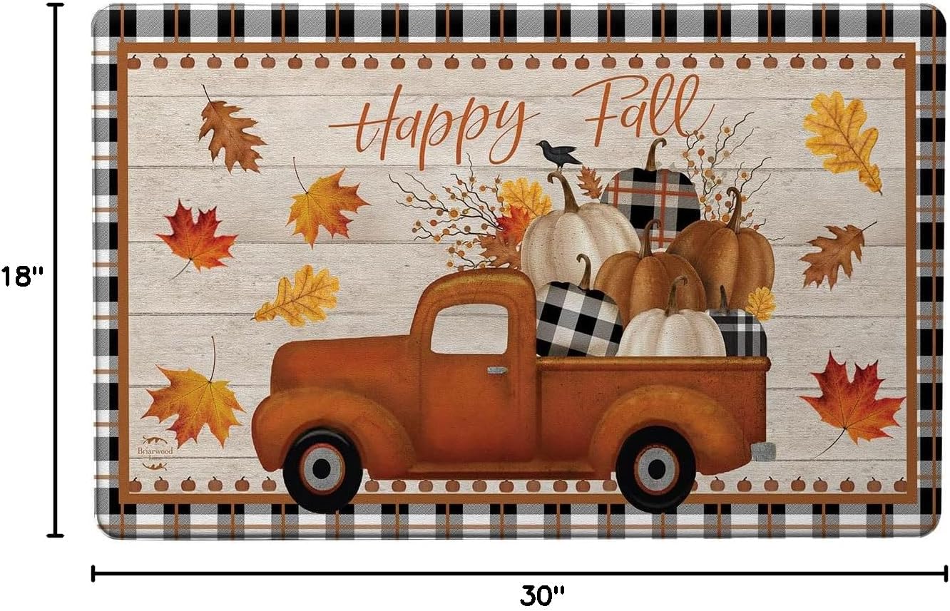 Briarwood Lane Happy Fall Pickup Truck Comfort Mat