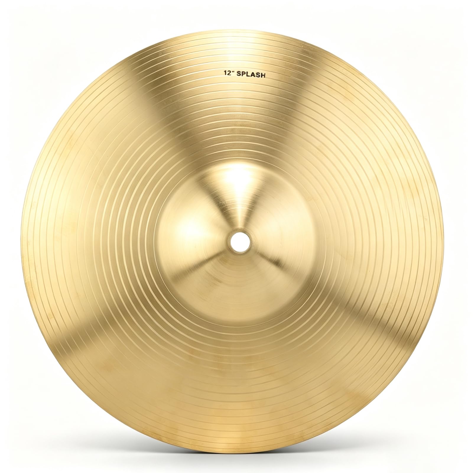 Cymbale Splash, 12 pouces/30 cm Accessoire d'Instrument de Percussion de Musique Cymbale Crash de Tambour en Laiton pour Batterie