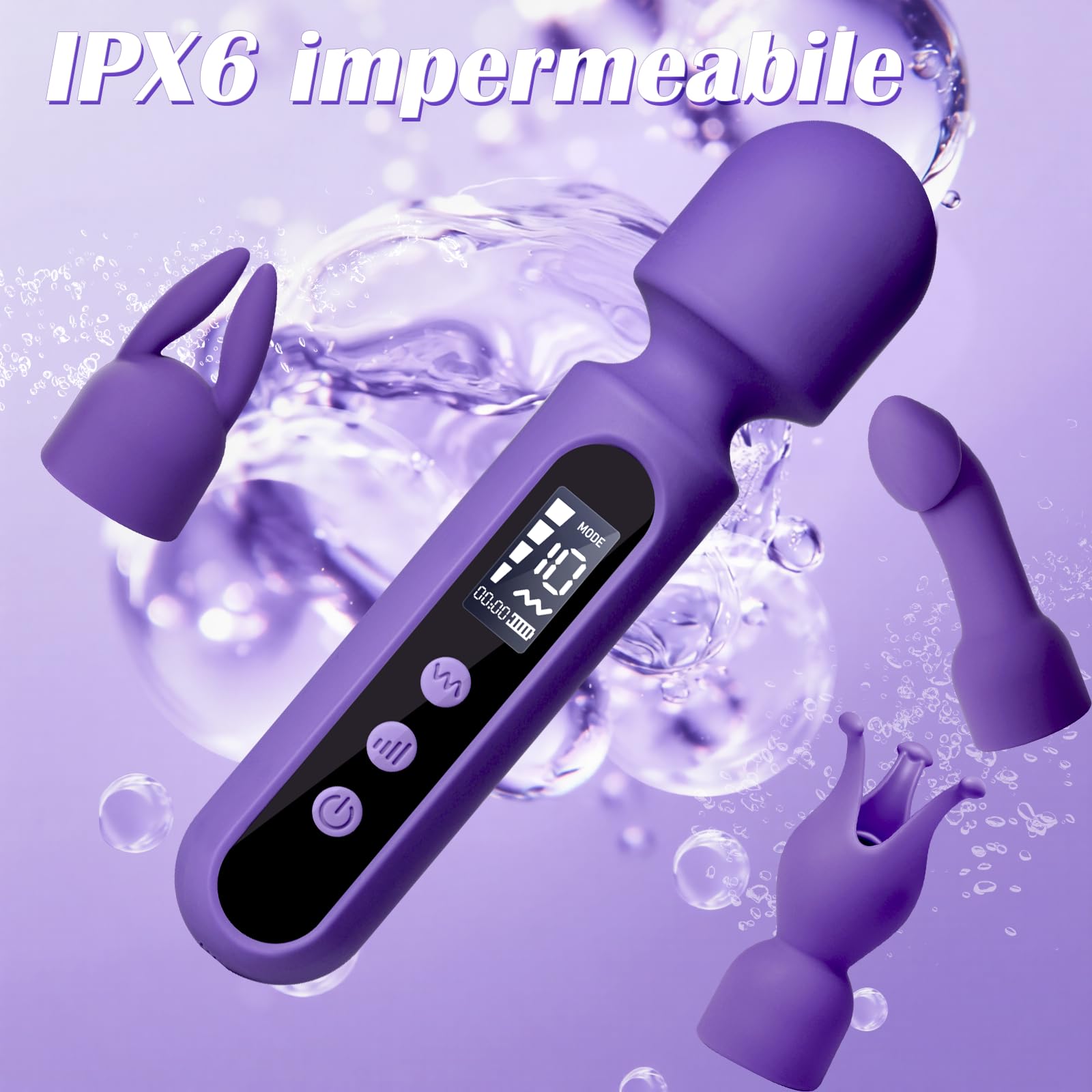 Vibratore Sexytoysys Coppia, Set Vibratori Sex Toys con 3 Accessori 10x4 Modalità, Vibratoreper Donna Professionale + Dildo Anale Sex Toy + Masturbatore Uomo, Vibratoriper Donne Sexytoysys Uomo