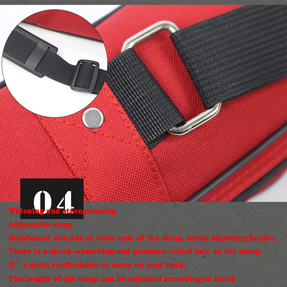 Borsa Per Spada Taichi E Bokken - Doppio Strato, Tasche Multiple, Trasporto Comodo