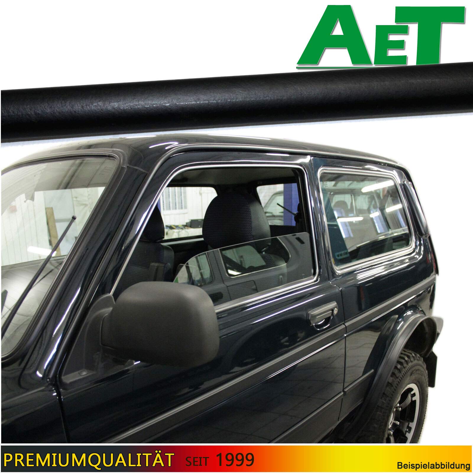 Dachzierleiste links schwarz Niva/Taiga 4X4 290cm