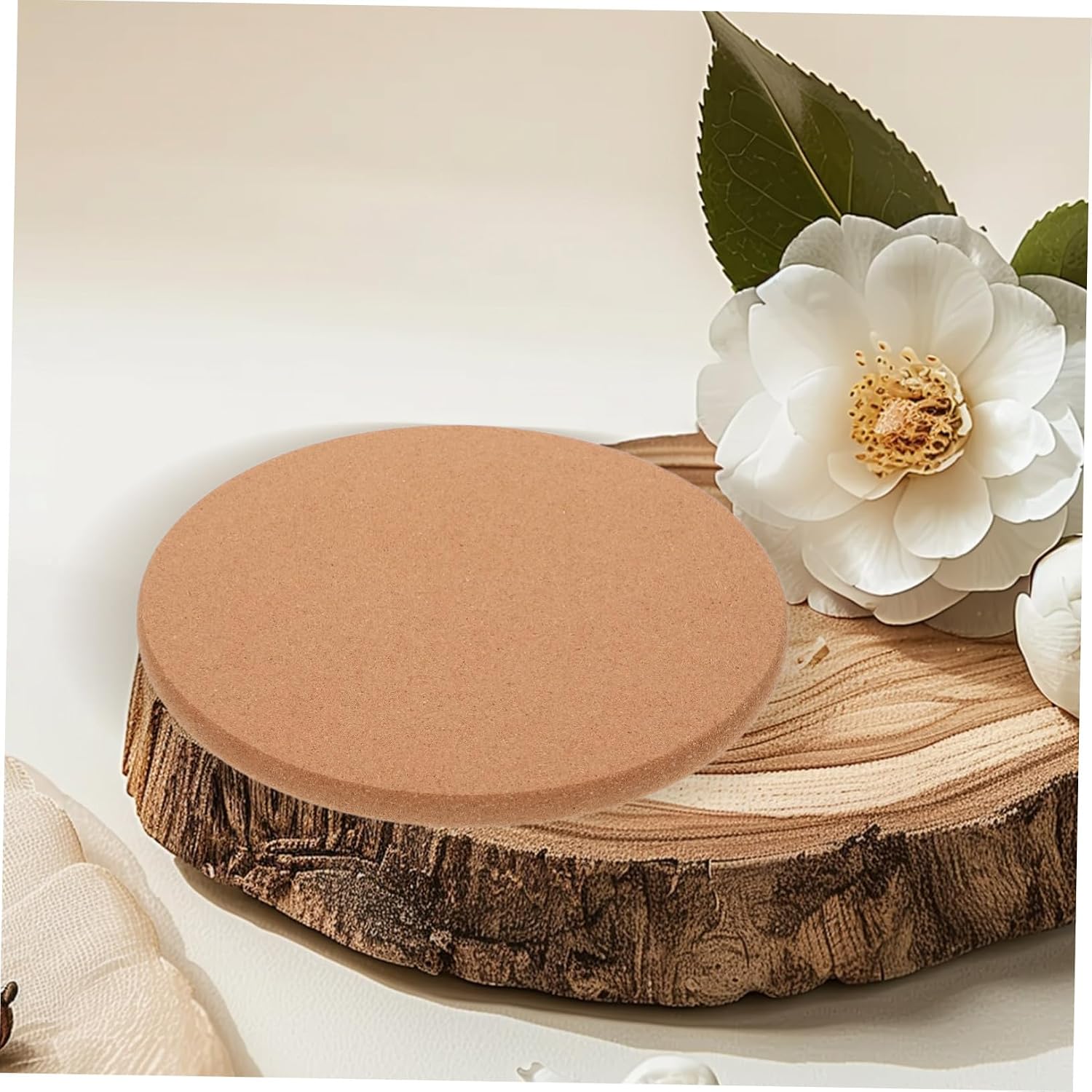 2pcs Cork Pot Trivets for Hot Dishes Heatproof Coasters Kitchen Counter Coasters