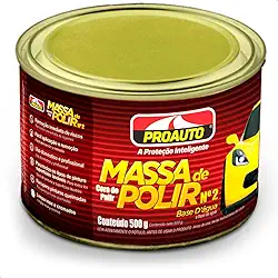 Massa De Polir Nº 2 Base Água Carro Moto Caminhão Automotivo Pro auto 500G
