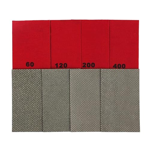 Miniatura 7 de Papel de lija de diamante para pulir papel abrasivo - Azulejo de lijado Concreto Mármol Piedra Cerámica Vidrio (grano 400)