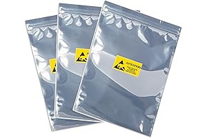 15-Piece Anti-Static Bag Essentials for Electronics