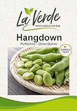La Verde MEIN GARTEN UND ICH. Hangdown Bean Seeds for Approximately 30 Plants, Puff Bean, Thick Bean, Delicate and High-Yielding, Non-GMO Seeds