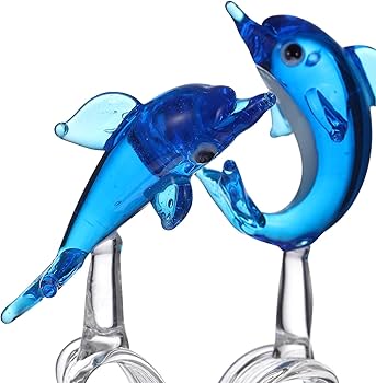 Amazon.co.jp: FOMIYES ドルフィン ギフト クリスタル イルカ 置物