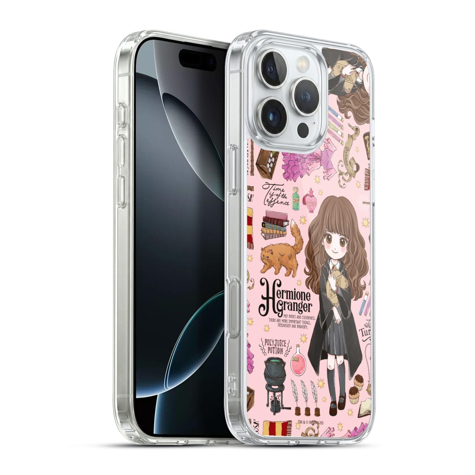 Head Case Designs Licenciado Oficialmente Harry Potter Patrón Luna Reliquias de la Muerte XXXVII Caso Funda de Gel Suave Compatible con Apple iPhone 12 / iPhone 12 Pro — view 148