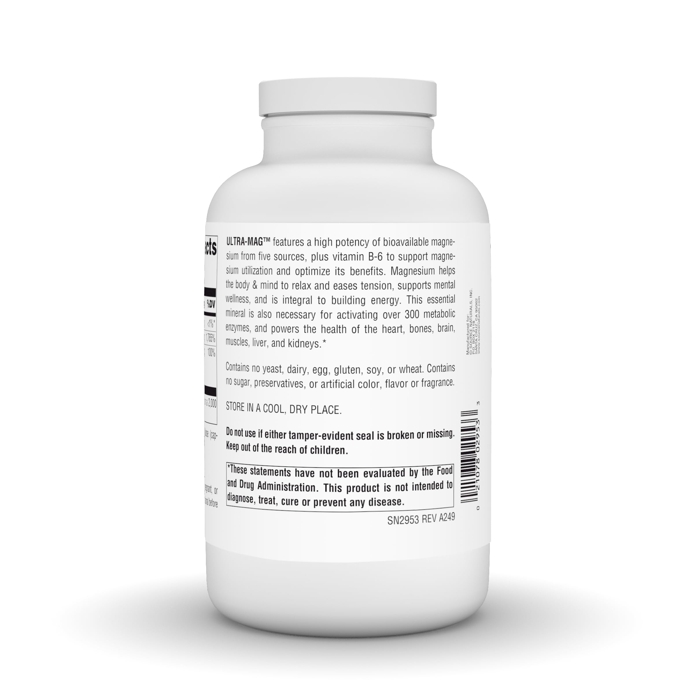 Source Naturals Ultra-Mag, 360 - Vegan Capsules — Amazon image 3