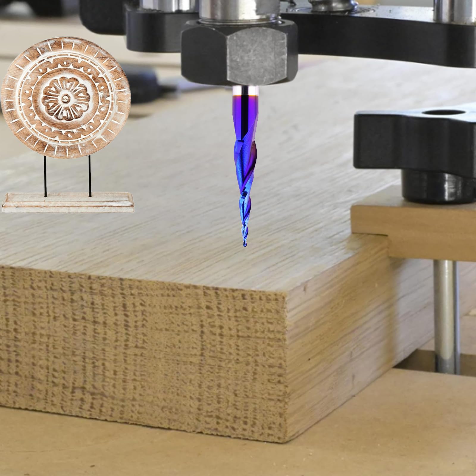 CNC Router Bits - Ball Nose for Wood Carving -5