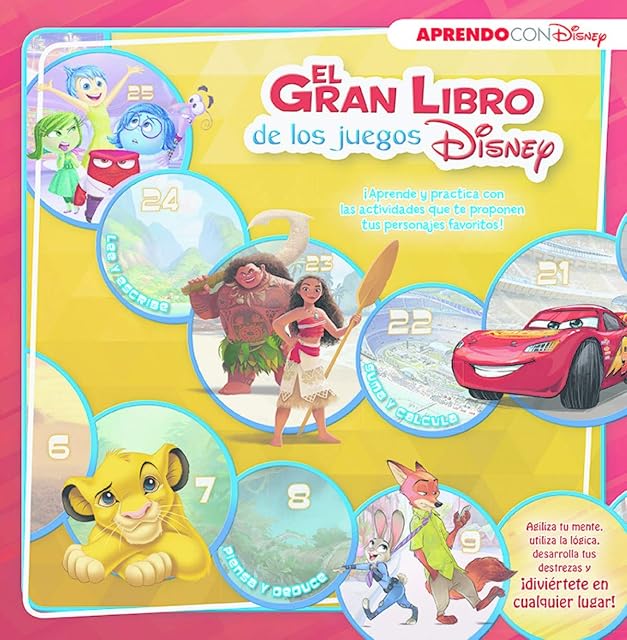 Portada de El Gran Libro de los Juegos Disney