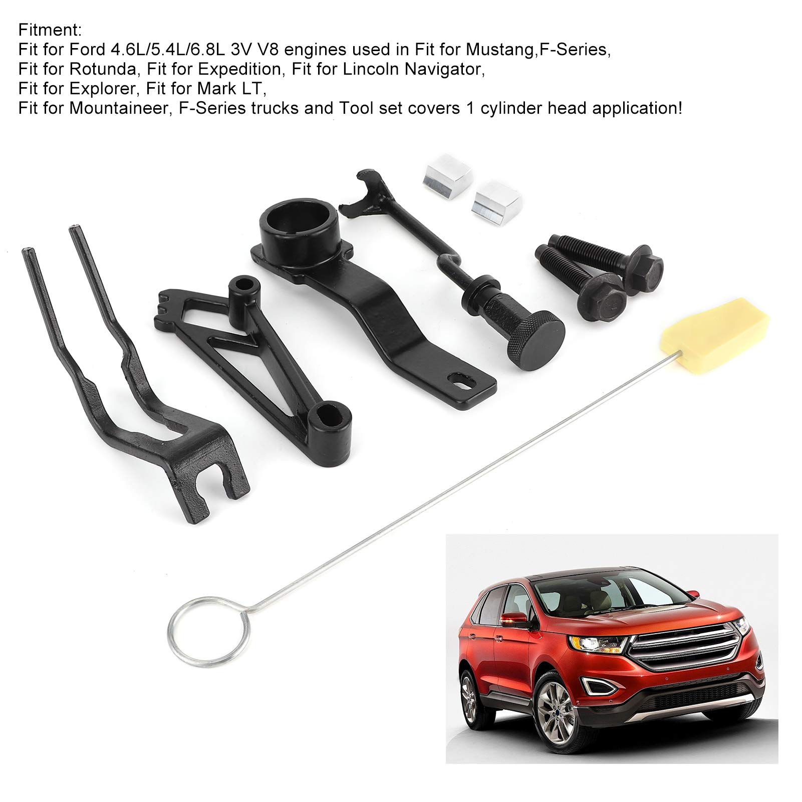 Kit Di Riparazione Phaser A Camme Con Strumento Di Bloccaggio Catena Di Distribuzione Per Motori 5.4L 3V E 4.6L 3V - Set Cunei E Bulloni