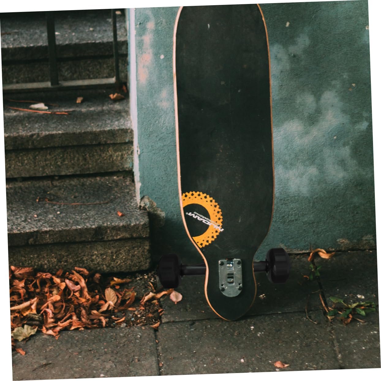 HANABASS Skateboard Accessories 5inches Bracket Bearings Wheels Set for Skaters