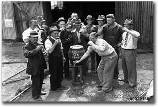 AnenaXean Canvas Painting Poster and Print Last Drink Before The Start Of The Prohibition Print Poster Living Room and Bedroom Home Decoration 20x30inch without Frame