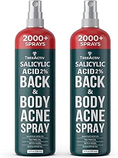TreeActiv Spray de acné de ácido salicílico p...