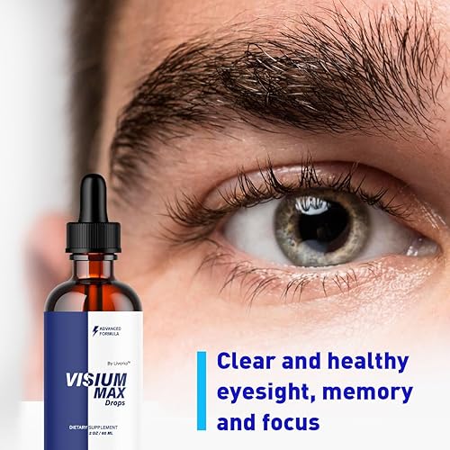 Miniatura 5 de Visium Max Drops - Visium Max Drops Suplemento de apoyo para la visión y la salud ocular, fórmula líquida avanzada de alta calidad natural para