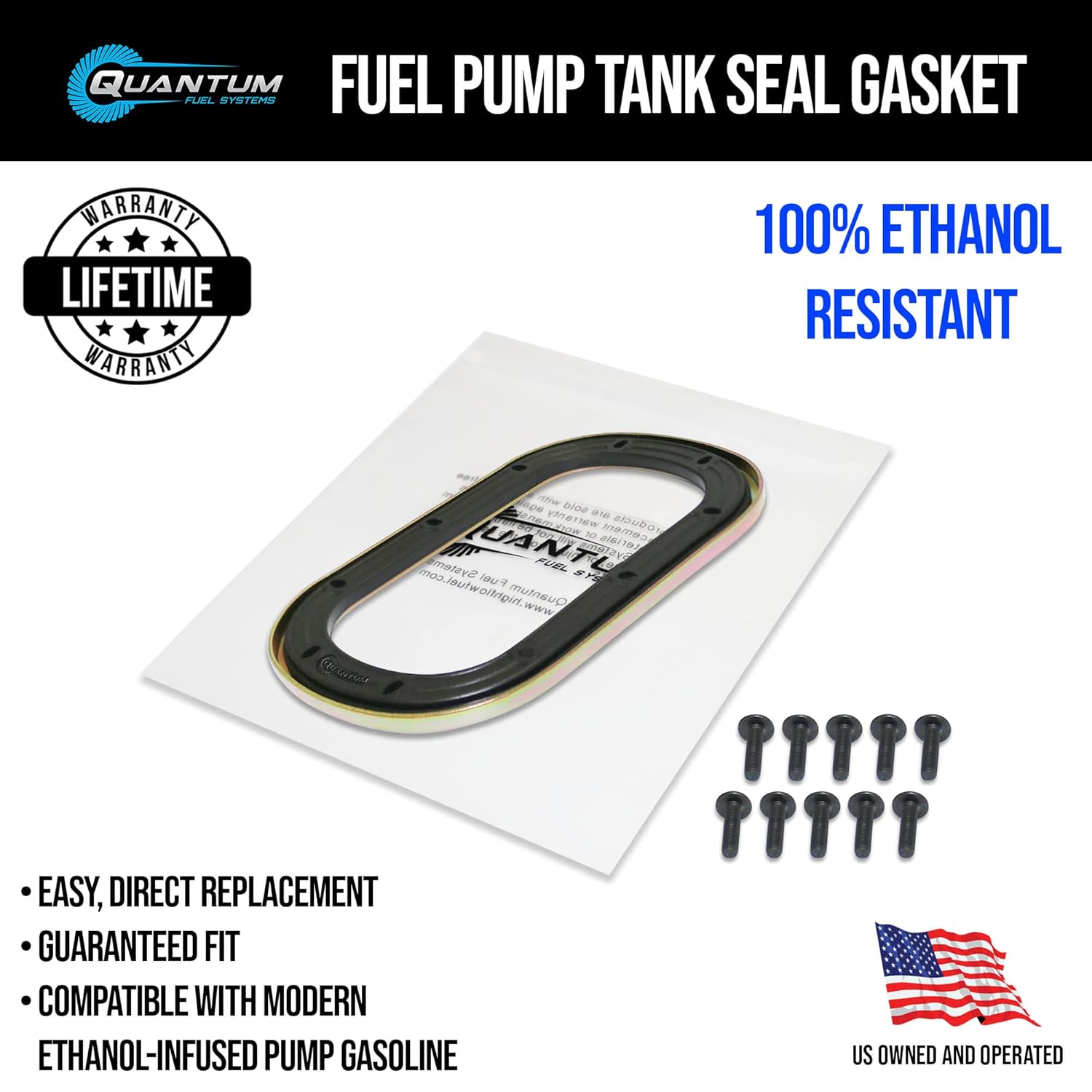 QFS Tank Seal for Can-Am Outlander 400, 500, 650, 800 EFI (2006-2008), Replaces 709000170, 709000109