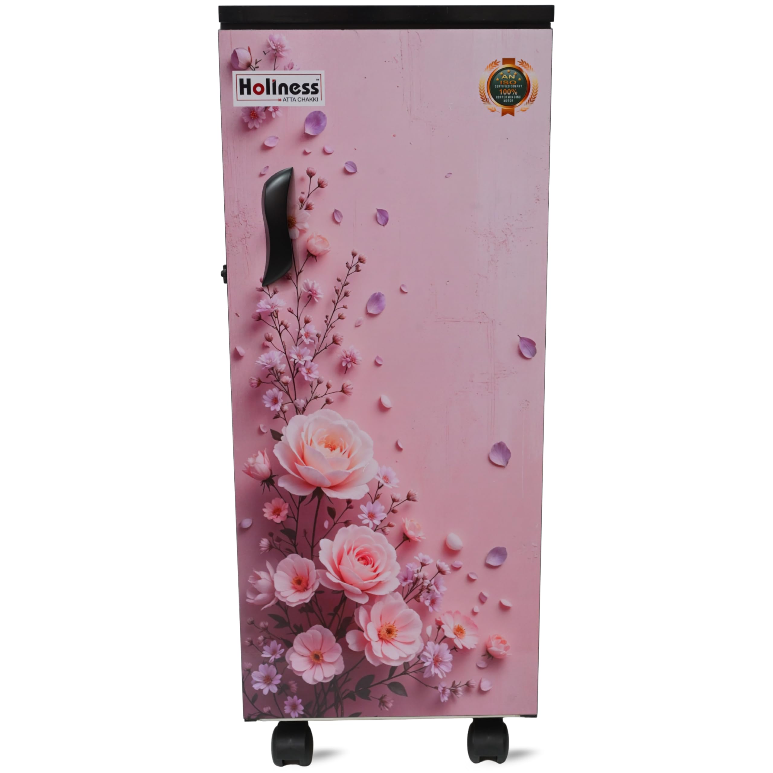 Holiness 2IN1 Fully Automatic Domestic Gharghanti Atta Chakki | 1HP Flour Mill Machine for Daily Grinding at Home | 8 to10Kg/hr Specially for Masala & Grains Grinding Aata Maker| 0.75 Unit/hr-image-49