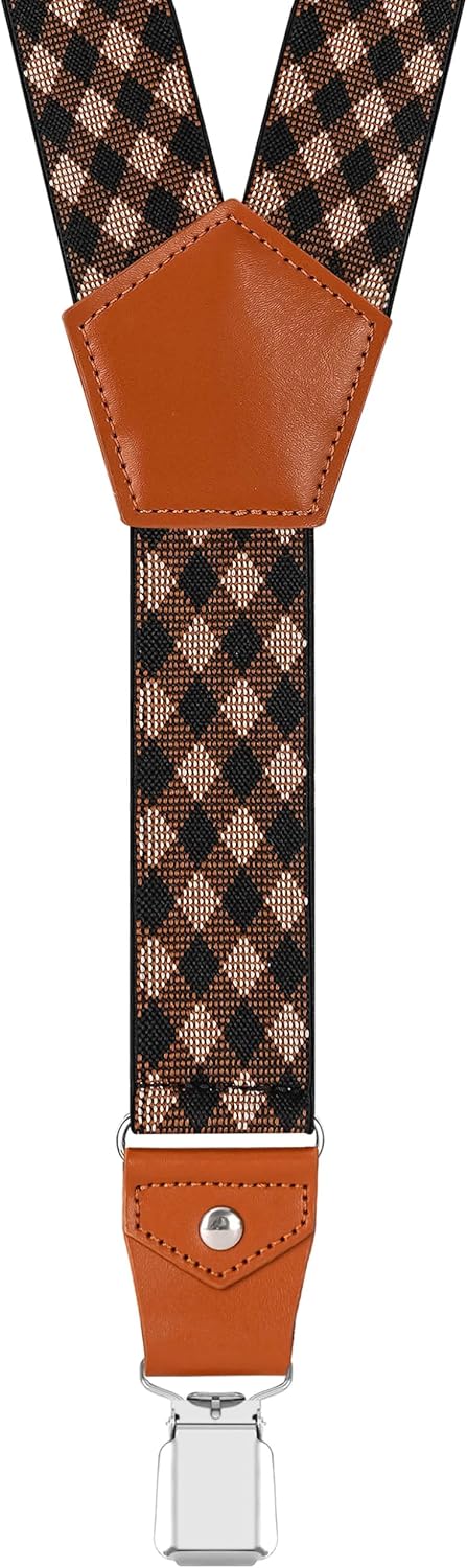 Suspenders for Men Adjustable Heavy Duty with Strong Clips - Image 3