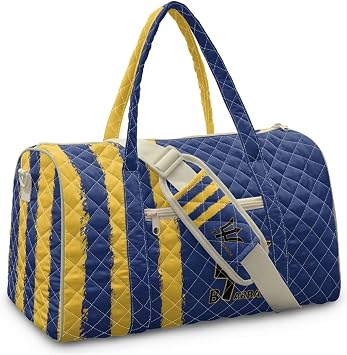 Foldable Duffle Bag for Travel Barbados Brush Flag Quilted Travel Duffle Bags for Women, Large Weekender Overnight Bag for Carnival Cruise & Island Getaway, Small Duffel Bag for Men