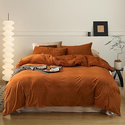 Miniatura 50 de Luxlovery Juego de edredón gris King para hombres y niños, juego de ropa de cama gris oscuro, manta edredón moderna de color sólido gris, cómodo,