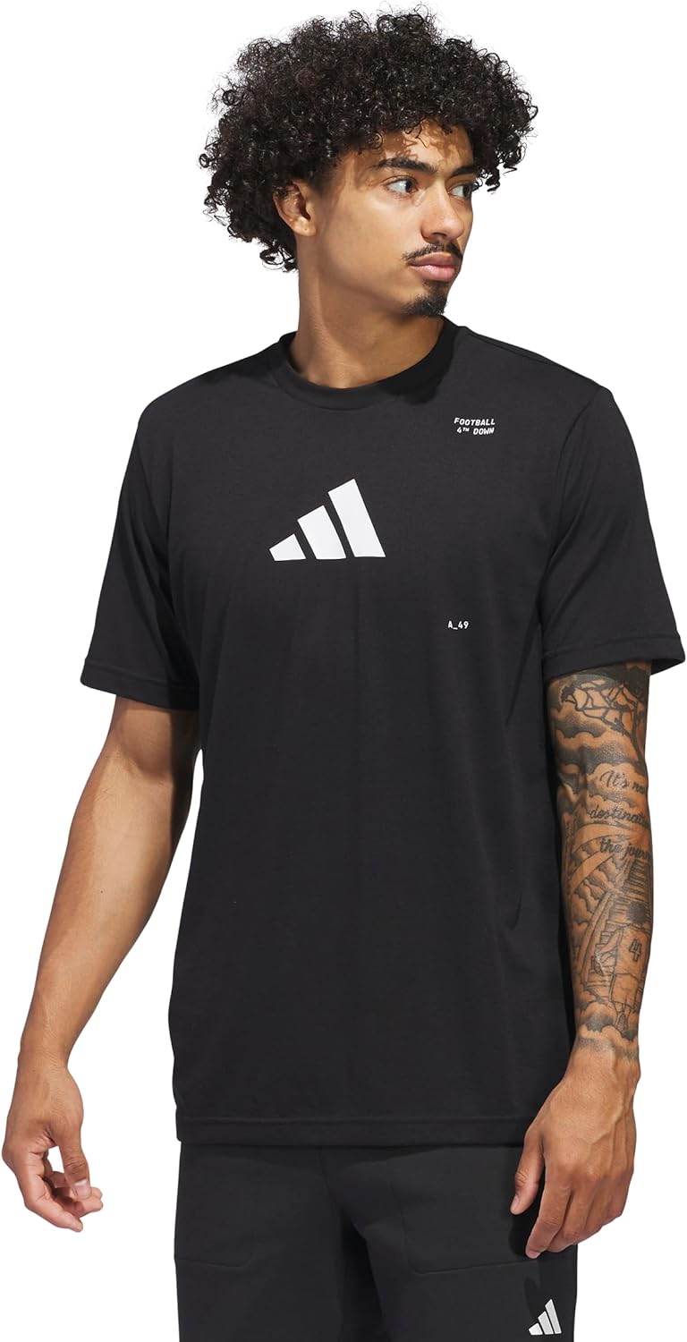 Adidas Mens Baseball Graphic T-Shirt - Image 2