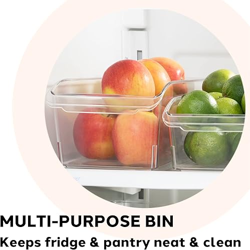 Vista 5 de Oggi Papelera para neveradespensa con mango de agarre (12" x 5.75" x 3.5")