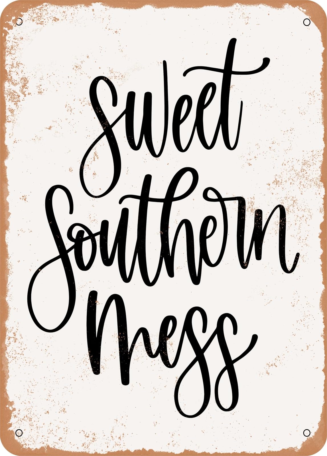 Miaomansenstore Metal Sign - Sweet Southern Mess - 2 - Vintage Look Home Decor