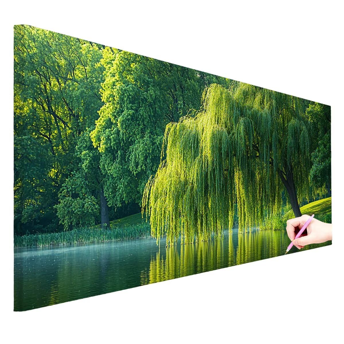 Diamond Painting Anlage, Diamond Painting Erwachsene Groß 100x50cm -0290
