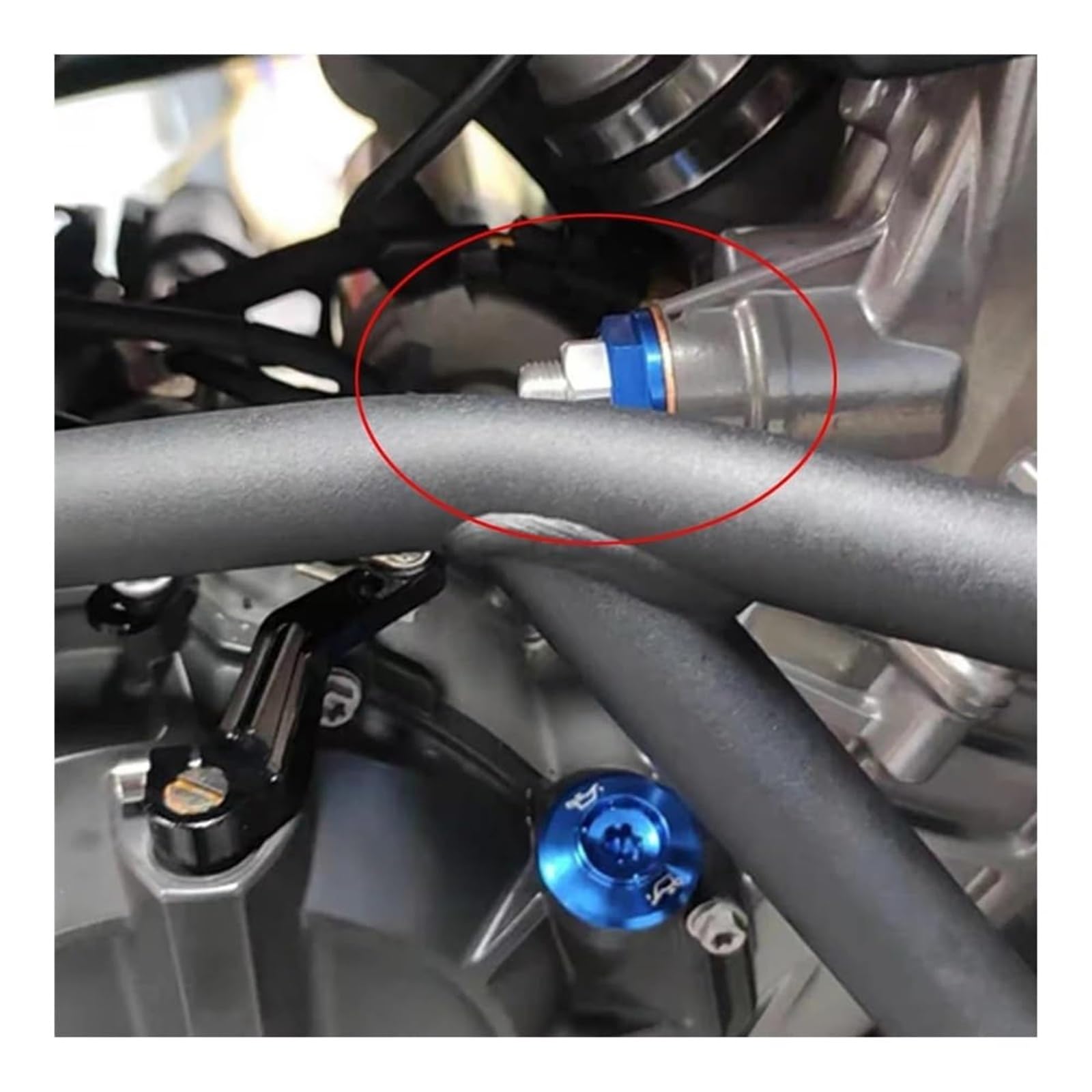 Manueller Steuerkettenspanner for 790 890 Duke ADV 1050 1090 1190 Abenteuer 1290 SuperDuke/ADV/R/S accessories(Blue)