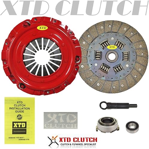 Miniatura 4 de Kit de embrague de calle AMC Stage 2 compatible con Ford Probe GT 1993-1997 / Mazda MX-6 LS 1993-1997 / Mazda 626 ES 1993-2002, LX (2.5L 6cyl DOHC)