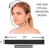 Vista 7 de Banda de compresión facial poscirugía para la barbilla, cinta de doble barbilla, ejercitador de línea de mandíbula, adelgazante de cara, ajuste