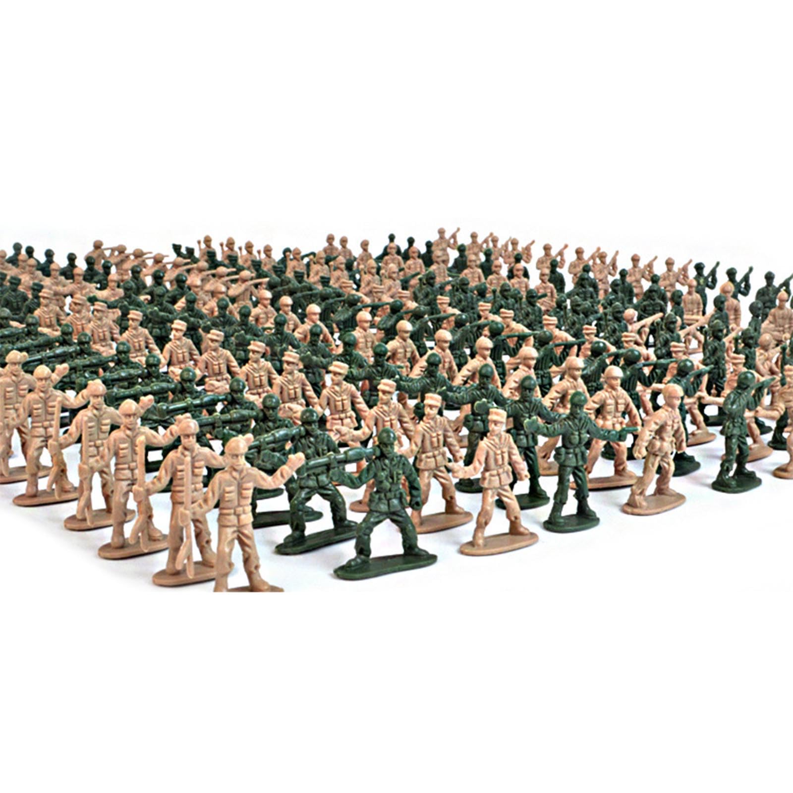 Amazon | 360 個ミニチュア兵士フィギュアセットおもちゃ幼児アーミー 