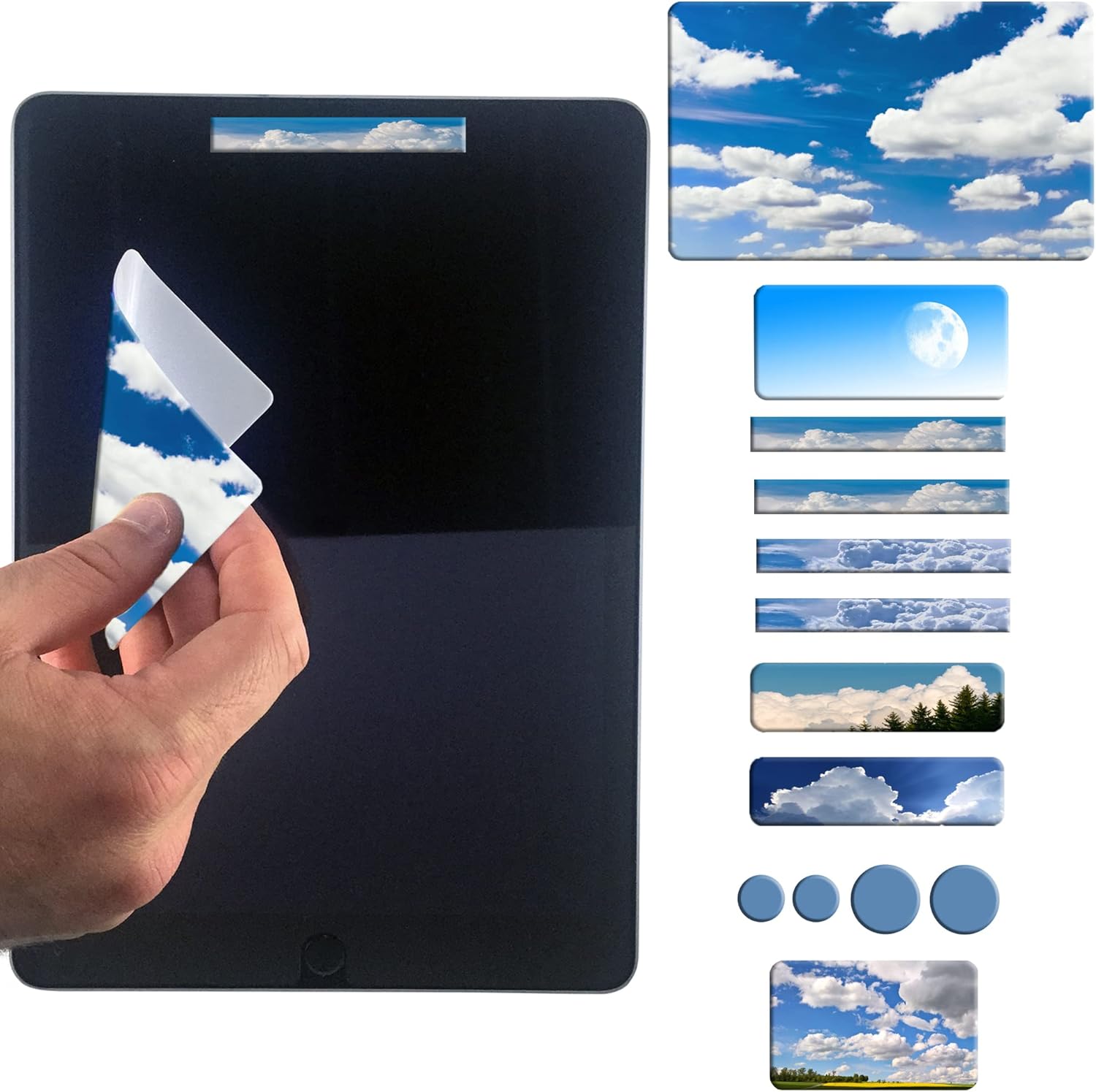 Webcam Covers – Laptop Webcam Cover – Tablet Webcam Covers – Smart TV & for Every Size Webcam on Any Device – Reusable/Multi-use – Protect Your Privacy with Gecko (Sky) Webcam Covers – Laptop Webcam Cover – Tablet Webcam Covers – Smart TV & for Every Size Webcam on Any Device – Reusable/Multi-use – Protect Your Privacy with Gecko (Sky)