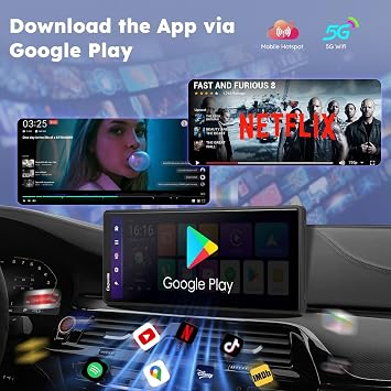 CARPURIDE 9.3 W903 Plus Wireless CarPlay & Android Auto 4+64GB