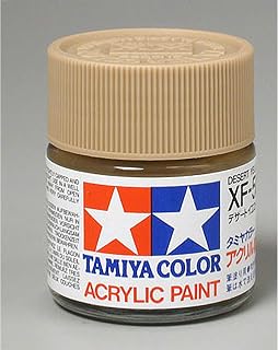 TAMIYA Acrylic XF59 Flat Desert YEL TAM81359 Plastics Paint Acrylic