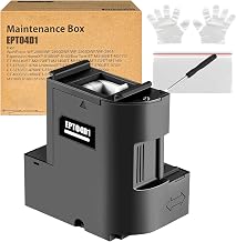 T04D1 04D1 Ink Maintenance Box Compatible for Epson XP 5100 5105 5150 WorkForce WF 2860 2865 ET-M2750 ET-4750 ET-M2140 ET-M3140 ET-M3170 ET-M31180 ET-80M1140 ET-M1180 (1 Pack)