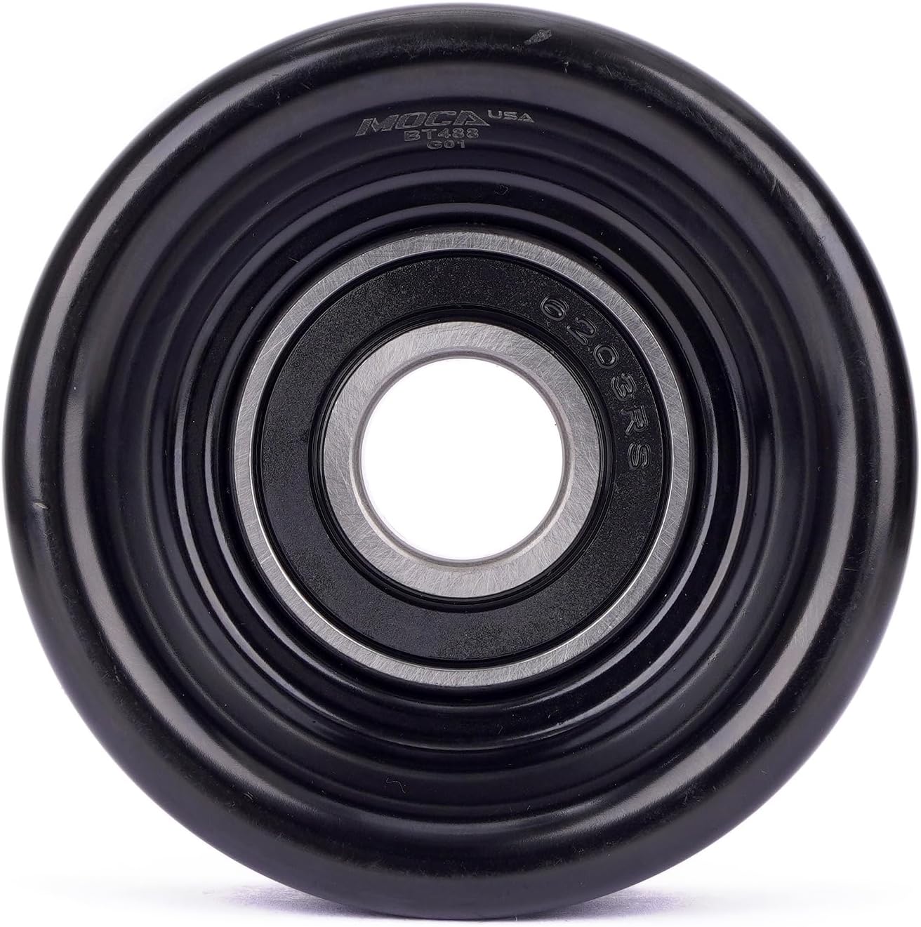 MOCA 38022 Accessory Drive Belt Idler Pulley Fit for Ford 1997-2003 F-150 5.4L, 1997-2001 Expedition 4.6L 5.4L, for Lincoln 1998-2002 Navigator 5.4L, for Starcraft Bus 2000-2001 Starlite 5.4L 6.8L