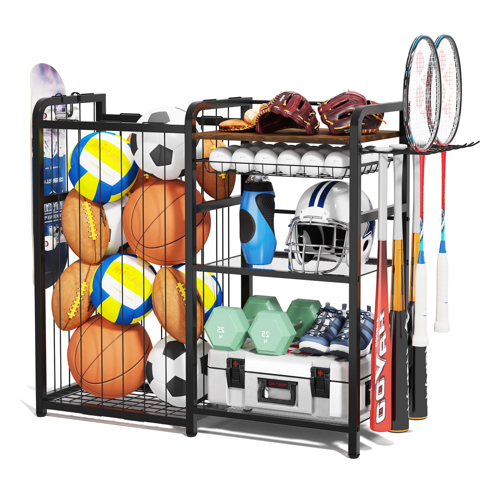 HAVeFUN GARAGE PRODUCTS 「one over f.un」 Amazon.com: Rufokisa 5-Tier Garage Shelving Heavy Duty, 72