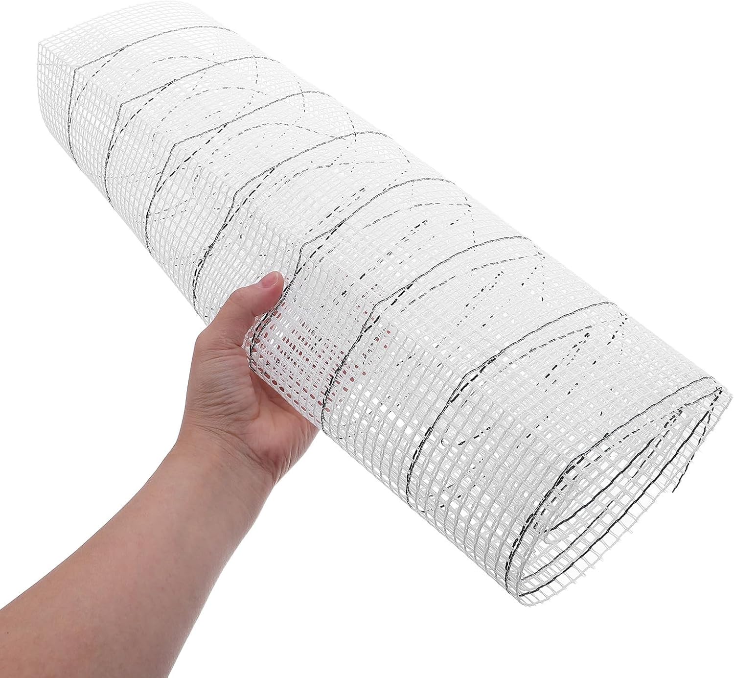 TIDTALEO Blank Rug Hooking Mesh Canvas Plastic and Wood Material with Crochet Hook and Yarn Cutter Tool Smooth Crafting Experience for DIY Crafts for Classroom and Rug Making Projects