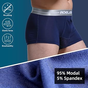 Men's Varicocele Underwear - For Scrotal, Testicle Support, Dual Pouch